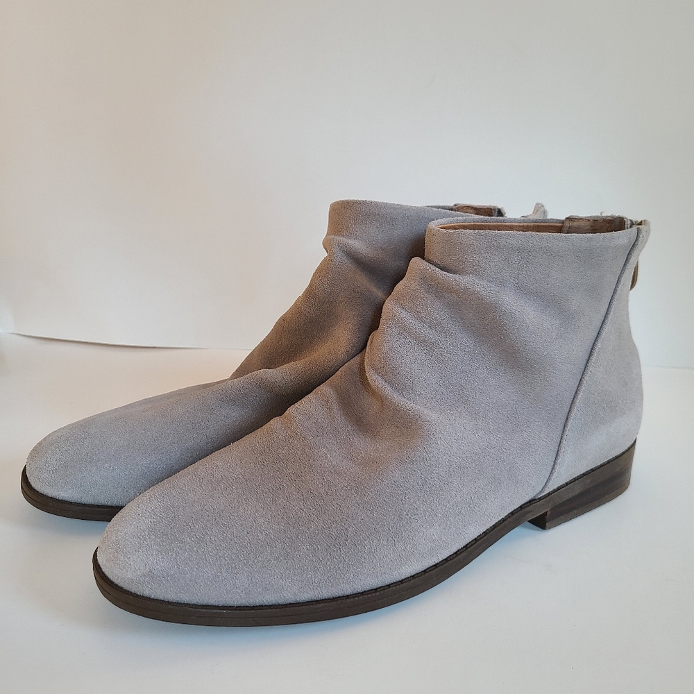 GENTLE SOULS - Emma Suede Zip Booties